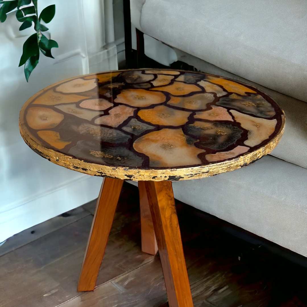 Resin Corner Tables