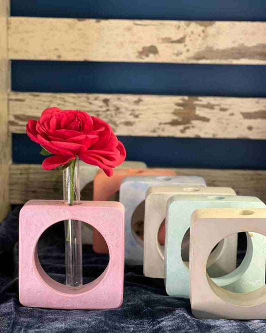 Square Test Tube Planter