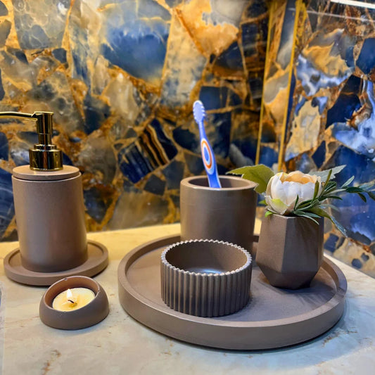 Jesmo Elegance Bathroom Ensemble - Walnut
